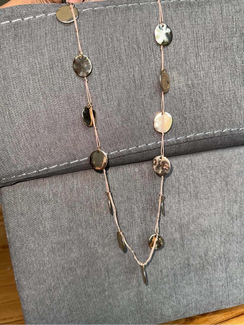 Talbots— gold dangling necklace - Picture 5 of 11